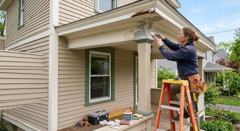 Exterior Door Trim Repair in Alpharetta, GA